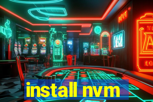 install nvm